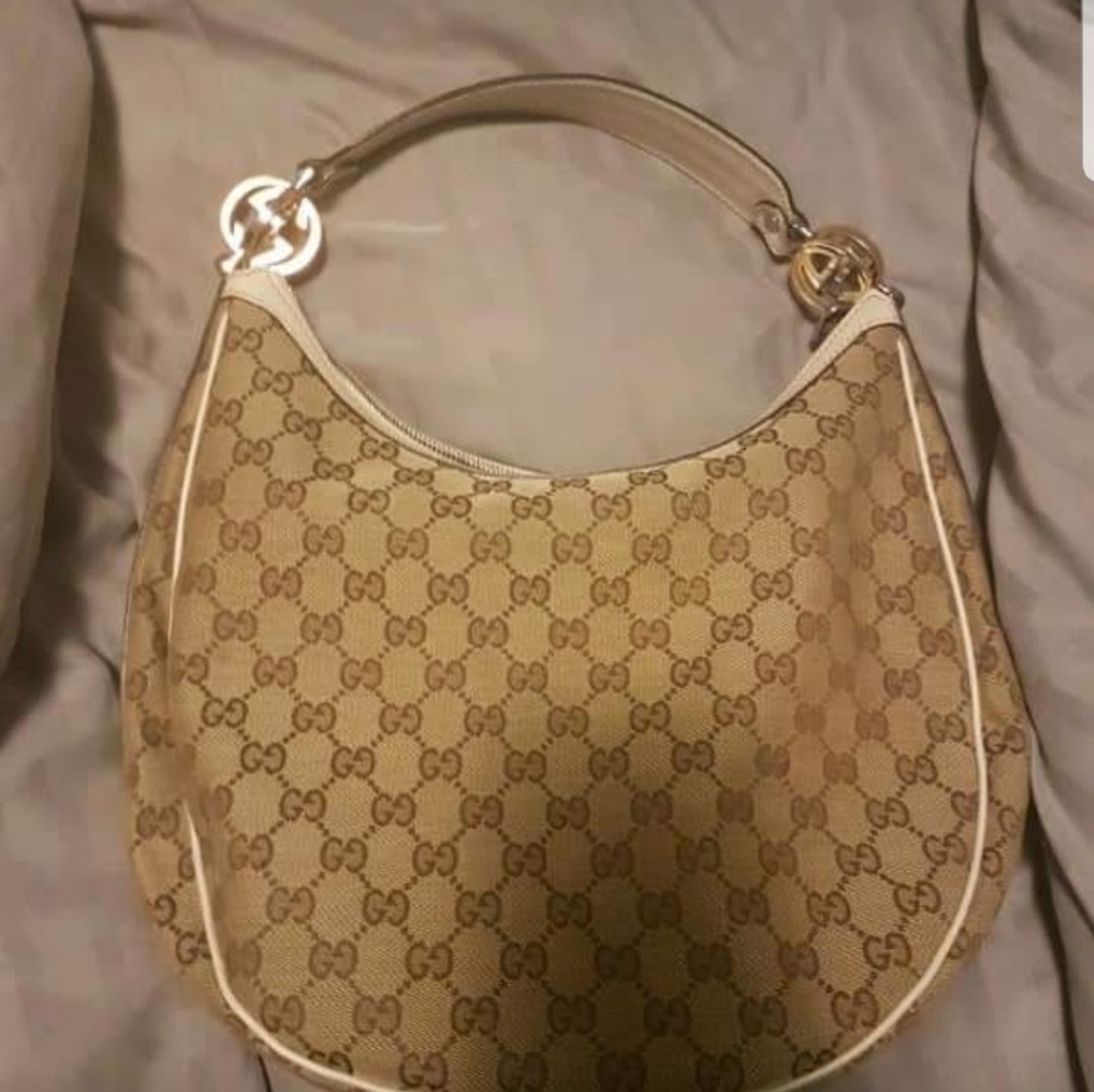 Gucci canvas GG twins